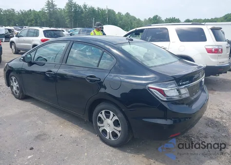 2013 Honda Civic Hybrid from USA, damaged, VIN 19XFB4F35DE002336